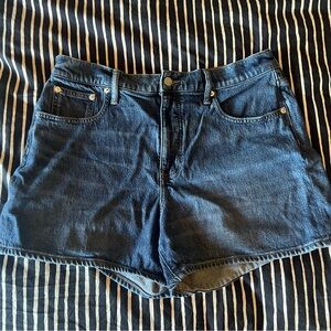 J. Crew Dark Blue Denim Shorts